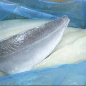 Frosne lettsaltede atlantiske seefileter