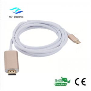 USB Type c til HDMI hankonverter ABS shell-kode: FEF-USBIC-013
