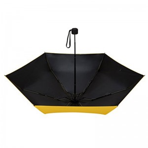parasol lys parasol Mini Anti UV gul lille paraply