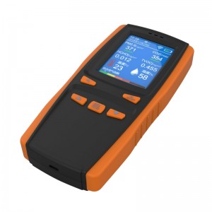 AirVisual Pro luftkvalitetsmonitor Sammenlign inden for og udendørs luftkvalitet [PM2.5, CO2, AQI, temperatur, fugtighed] Realtidskvalitet og prognoser