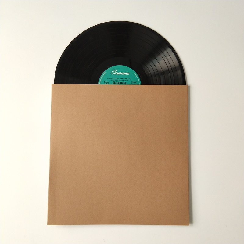 12 Vinyl 33 o / m Records-pap LP-jakker Cover