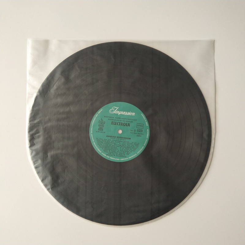 12 Anti-statisk rundbundet LP Vinyl indre ærme