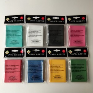 Japansk lille størrelseYugioh kortdækvagt Matt spilkortærme 62X89mm