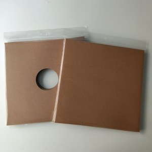 12 Vinyl 33 o / m Records-pap LP-jakker Cover