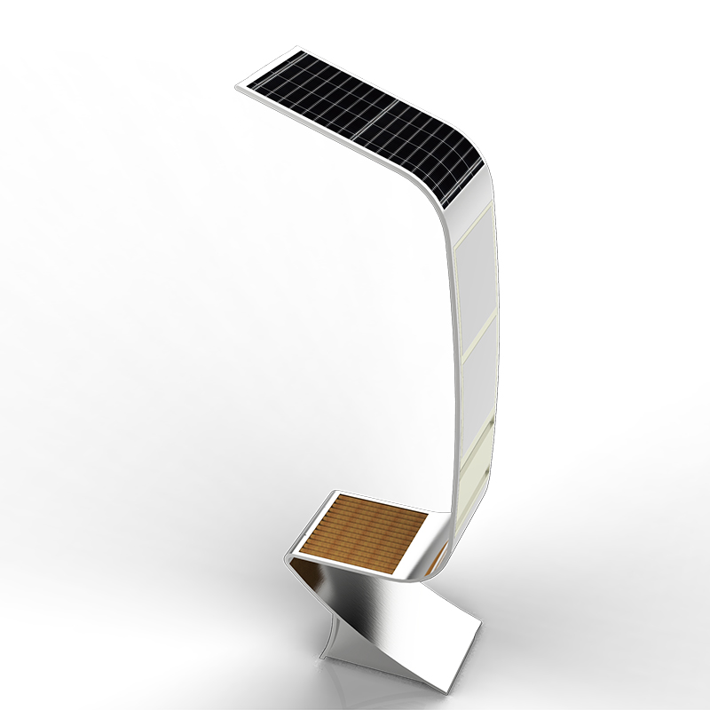 Annonceringsudstyr Solar LED-belysning Smart Bench