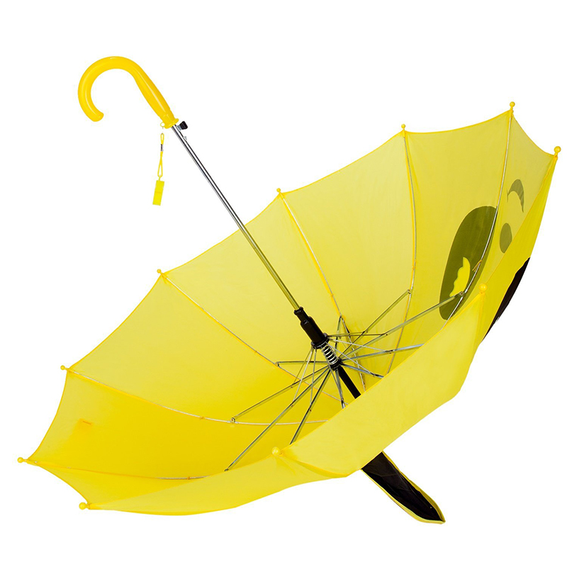Engros paraply sort gul farve panda auto åben dyre børn paraply