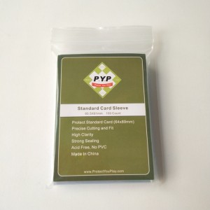 Crystal Clear Pro-fit Standard korthals ærme 63,5x88mm brætspil ærmer