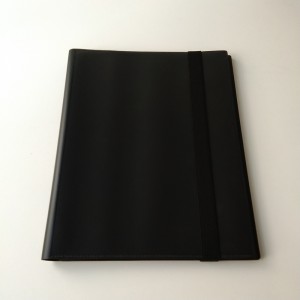 9-Pocket Poly Black Collector Card Binder Albums til MTG / YGO / Sport Cards