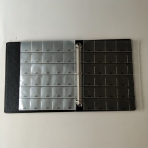 Møntsamlere Opbevaring Album Portfolios for Memorial Coins D-Ring