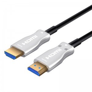 Fiberoptisk HDMI-kabel, HDMI 2.0 AM til AM, 4K @ 60HZ, 18Gps, RGB4: 4: 4 3D ARC
