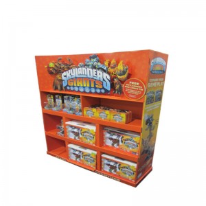 Kampagnekarton til pap-lykønskningskort, handelsskærm til display-display, pop-display