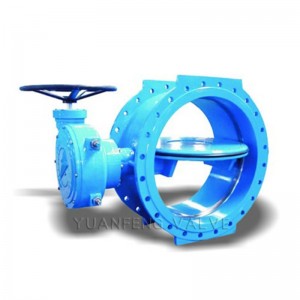 Flangeret sommerfuglventil