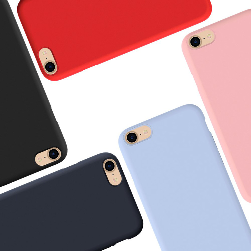 TPU Soft Silicone Phone Case til Iphone X 8 plus 7 plus 6 6s Beskyt din telefon