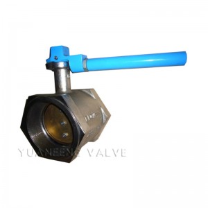 Gevindet sommerfuglventil