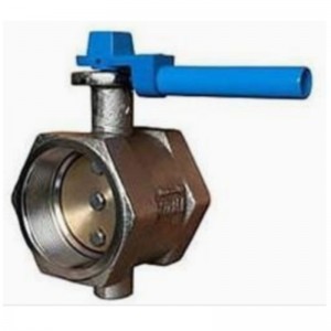 Gevindet sommerfuglventil