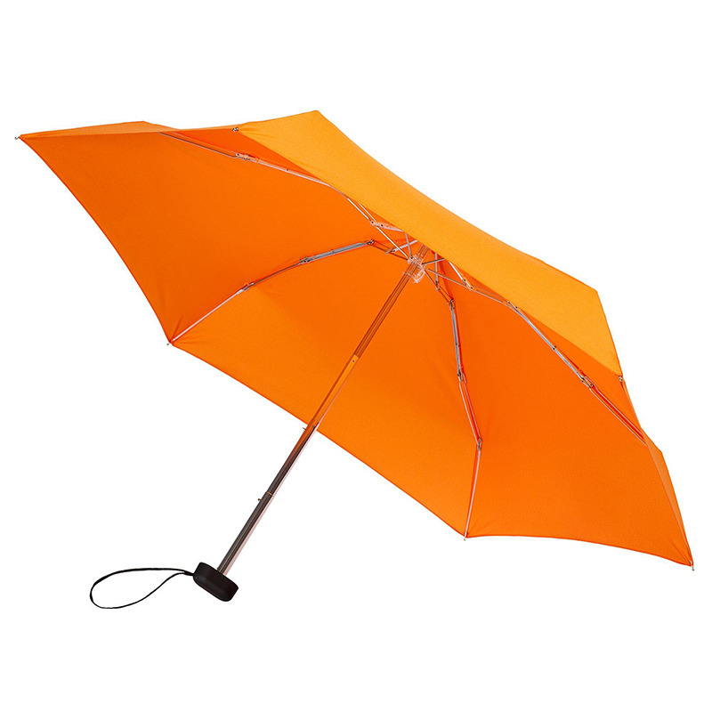 Manuel åben paraply til firmagaver 5 foldet mini paraply