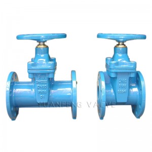 Ikke-stigende stammestabil, siddende portventil