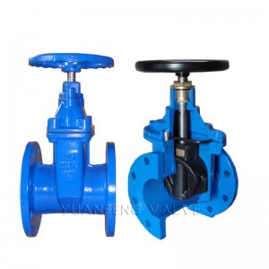 Ikke-stigende stammestabil, siddende portventil