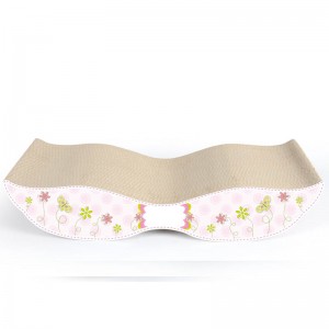 S-form Scratcher Bed Bølgepappekatsprodukter til katte