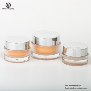 HXL213A luksuriøs, tom akryl kosmetisk krukke