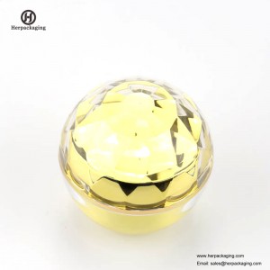 HXL216A Rundt tom kosmetisk krukke dobbeltvægsbeholder Hudpleje