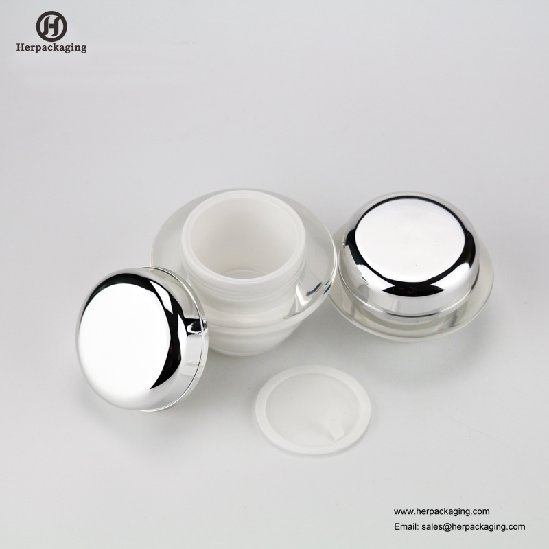 HXL223 luksus rund tom akryl kosmetisk krukke