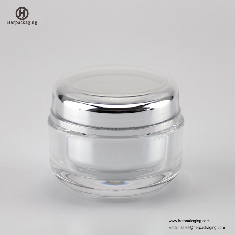 HXL228 luksus rund tom akryl kosmetisk krukke