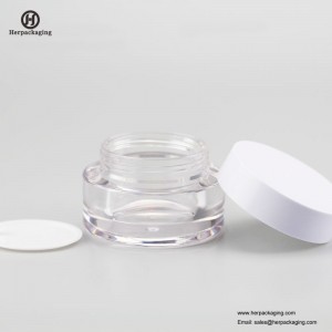 HXL237A luksuriøs, tom akryl kosmetisk krukke