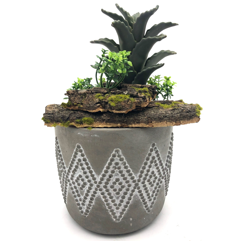 Kunstig realistisk sukkulent Aloe Vera-plante Tropisk kontor Haveindretning til have