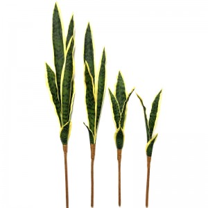 Kunstig svigermor's tunge, der er god som Snake Plant Home Office Decor