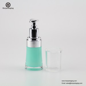 HXL317 Tom akryl, airless creme og Lotion Flaske, kosmetisk emballage, hudplejebeholder
