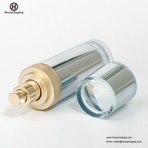 HXL327 Tom akryl, airless creme og Lotion Flaske, kosmetisk emballage, hudplejebeholder