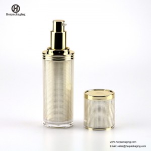 HXL329 Tom akryl, airless creme og Lotion Flaske, kosmetisk emballage, hudplejebeholder