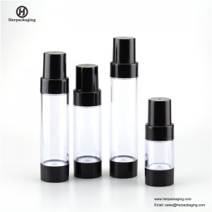 HXL419A Tom akryl, airless creme og Lotion Flaske, kosmetisk emballage, hudplejebeholder