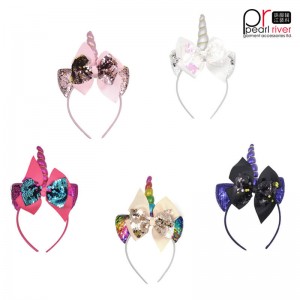 enhjørningshovedbånd