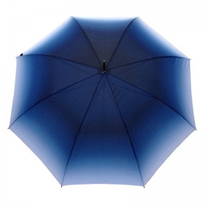 23 tommer Automatisk åben gradient stoffarve markedsføring lige paraply