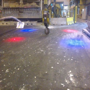 84-120W Ekstremt lyse LED'er Klassisk spotlight-advarselslys