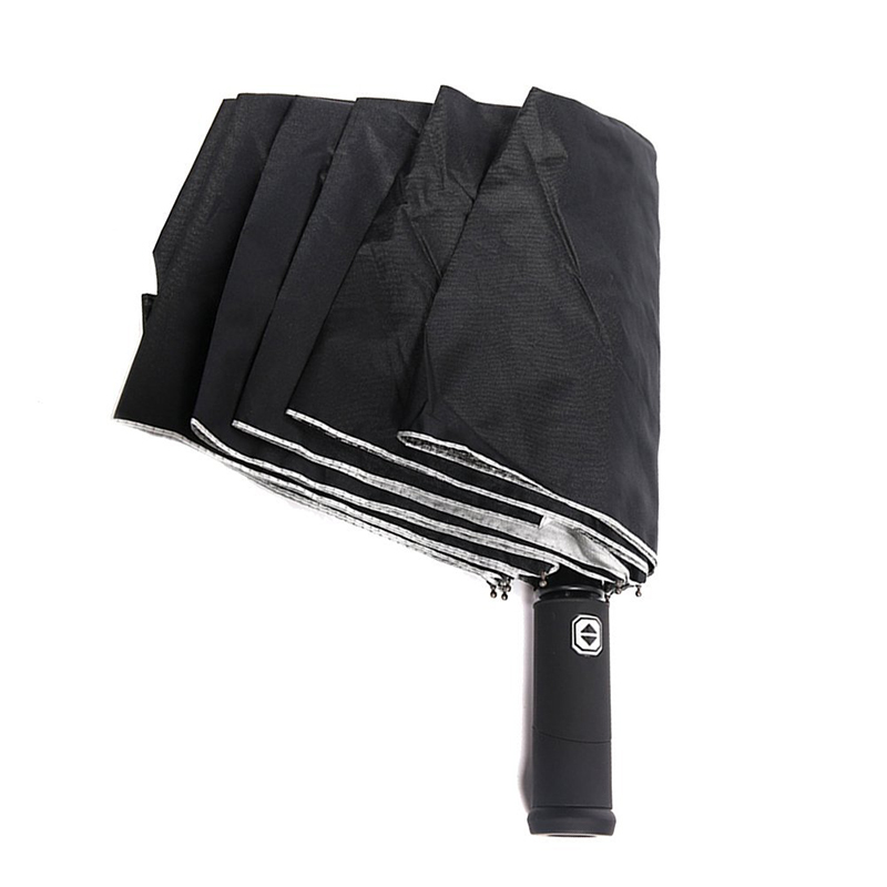 Markedsføring af varme sælgende genstande fakkelhåndtering tilpasset udskrivning 3-fold paraply fuldautomatisk