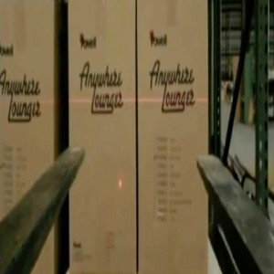 et lasergafstyringssystem rødt eller grønt