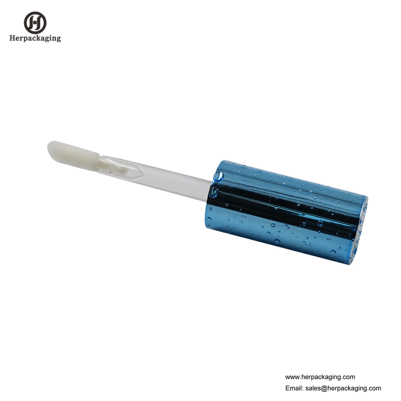 HCL307 Klar plast Tomme læbereguleringsrør til farvekosmetiske produkter flokede lipglosser