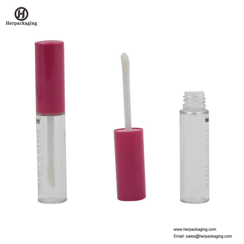 HCL310 Klar plast Tomme læberegulør til farvekosmetiske produkter flokede lipglosser