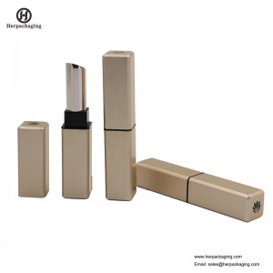 HCL406 Tom læbestiftkasse Læbestiftbeholdere Læbestiftrør-makeup-pakning med smart magnetisk klips låg Læbestiftholder