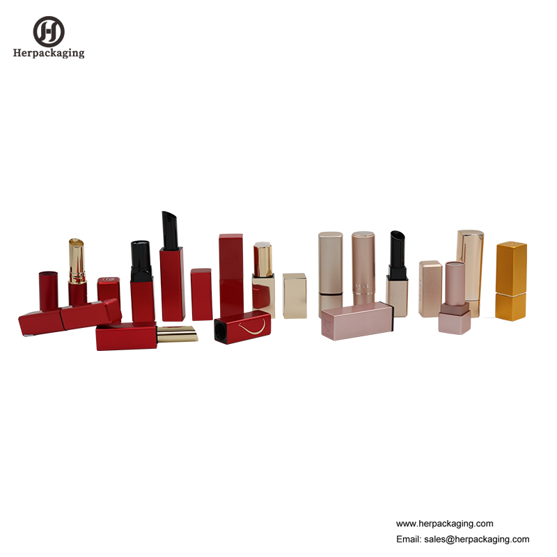 HCL411 Tom læbestiftkasse Læbestiftbeholdere Læbestiftrør-makeup-pakning med smart magnetisk klips låg Læbestiftholder