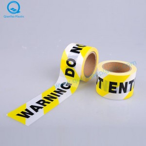 FARE INDGÅ IKKE Advarselstape, ADVARSEL INDTAG IKKE Barrikadetape, FORSIGTIG INDGÅ IKKE Barriere-bånd