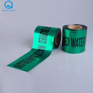 Australien begravet WATER Detekterbar advarselstape; GAS Dectable Advarsel Tape; GENERELT VAND Målbar advarselstape