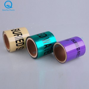 AL Fiberoptisk kabel under detekterbar underjordisk barrikadetape / advarselstape