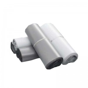 biologisk nedbrydeligt hvid kurer konvolut porto plastpost poly bag