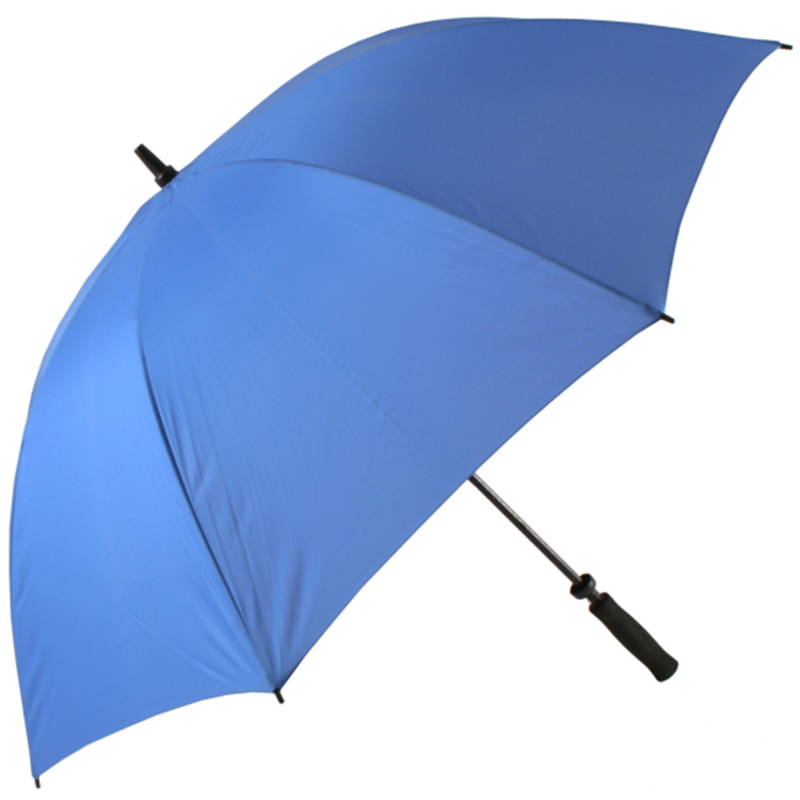 2019 bedst sælgende vindtæt glasfiber stel pongee stof manuel åben golf paraply