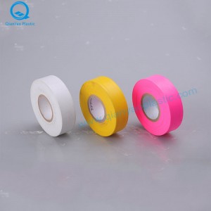 Præget Fluoro PVC Garden Flagging Tape China Factory