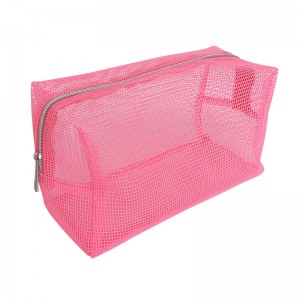 PVC-miljøvenlige netto-tasker med dobbelt genanvendelige producerede mesh-tasker